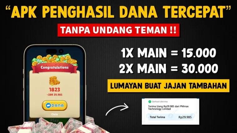 Berikut artikel sekitar **800 kata** dengan gaya menarik, informatif, dan mudah dibaca. --- # Aplikasi Penghasil Saldo DANA, Cara Mudah Mendapatkan Uang Tambahan dari Smartphone Di era digital seperti sekarang, mendapatkan uang tambahan tidak selalu harus bekerja di kantor atau menjalankan bisnis besar. Hanya dengan smartphone dan koneksi internet, siapa saja sudah bisa memperoleh penghasilan tambahan melalui berbagai aplikasi penghasil uang. Salah satu bentuk penghasilan yang cukup populer saat ini adalah **aplikasi penghasil saldo DANA**. Saldo yang diperoleh dari aplikasi tersebut biasanya dapat ditarik langsung ke dompet digital DANA dan digunakan untuk berbagai kebutuhan, seperti membayar tagihan, membeli pulsa, hingga berbelanja online. Hal ini membuat banyak orang tertarik mencoba aplikasi penghasil saldo DANA karena prosesnya relatif mudah dan tidak membutuhkan modal besar. ## Mengapa Aplikasi Penghasil Saldo DANA Banyak Diminati? Popularitas aplikasi penghasil saldo DANA bukan tanpa alasan. Ada beberapa faktor yang membuat aplikasi ini semakin banyak digunakan oleh masyarakat, terutama generasi muda. Pertama, **kemudahan penggunaan**. Sebagian besar aplikasi hanya meminta pengguna untuk melakukan tugas-tugas sederhana seperti menonton video, mengisi survei, membaca artikel, atau memainkan game. Aktivitas tersebut dapat dilakukan kapan saja tanpa mengganggu kegiatan utama. Kedua, **tanpa modal besar**. Banyak aplikasi penghasil saldo DANA yang bisa digunakan secara gratis. Pengguna cukup mengunduh aplikasi dari Play Store, membuat akun, dan mulai menyelesaikan tugas yang tersedia. Ketiga, **pembayaran digital yang praktis**. Dengan adanya dompet digital DANA, proses pencairan saldo menjadi lebih cepat dan mudah. Dalam beberapa aplikasi, saldo bahkan bisa langsung masuk ke akun DANA dalam waktu singkat setelah mencapai batas penarikan minimum. ## Cara Kerja Aplikasi Penghasil Saldo DANA Secara umum, aplikasi penghasil saldo DANA bekerja dengan sistem pemberian imbalan atau reward kepada pengguna. Setiap aktivitas yang dilakukan dalam aplikasi akan menghasilkan poin atau koin yang nantinya bisa ditukar menjadi uang. Berikut beberapa cara kerja yang paling umum: ### 1. Menyelesaikan Tugas Harian Beberapa aplikasi memberikan tugas harian seperti menonton iklan, membaca berita, atau membuka aplikasi tertentu. Setelah tugas selesai, pengguna akan mendapatkan poin sebagai hadiah. ### 2. Mengisi Survei Online Ada juga aplikasi yang bekerja sama dengan perusahaan riset untuk mengumpulkan pendapat masyarakat. Pengguna akan diminta menjawab beberapa pertanyaan survei dan mendapatkan imbalan setelah menyelesaikannya. ### 3. Bermain Game Sebagian aplikasi menawarkan permainan sederhana yang bisa menghasilkan koin. Semakin sering bermain dan menyelesaikan misi, semakin banyak koin yang dapat dikumpulkan. ### 4. Mengundang Teman Program referral juga menjadi salah satu cara populer untuk mendapatkan saldo tambahan. Pengguna akan memperoleh bonus ketika berhasil mengajak orang lain untuk bergabung menggunakan kode undangan mereka. ## Contoh Aplikasi yang Bisa Menghasilkan Saldo DANA Saat ini ada cukup banyak aplikasi yang diklaim dapat menghasilkan saldo DANA. Beberapa di antaranya bahkan sudah cukup populer di kalangan pengguna internet. ### 1. Cashzine Aplikasi ini memberikan reward kepada pengguna yang membaca berita atau artikel. Setiap artikel yang dibaca akan menghasilkan koin yang dapat dikumpulkan dan ditukar menjadi uang. ### 2. BuzzBreak BuzzBreak memiliki konsep serupa dengan aplikasi berita lainnya. Pengguna bisa mendapatkan koin dengan membaca berita, menonton video pendek, serta melakukan check-in harian. ### 3. Snack Video Selain menjadi platform hiburan, Snack Video juga sering menawarkan program reward bagi pengguna yang aktif menonton video atau mengundang teman. ### 4. TikTok Lite Versi ringan dari aplikasi TikTok ini juga sering menyediakan event penghasil uang. Pengguna bisa mendapatkan koin dari menonton video atau mengajak teman untuk bergabung. Meskipun demikian, penting untuk selalu memastikan bahwa aplikasi yang digunakan aman dan terpercaya sebelum mulai mengumpulkan saldo. ## Tips Menggunakan Aplikasi Penghasil Saldo DANA Agar pengalaman menggunakan aplikasi penghasil saldo DANA lebih aman dan menguntungkan, ada beberapa tips yang bisa diterapkan. Pertama, **pilih aplikasi yang memiliki ulasan baik** di Play Store. Rating dan komentar pengguna lain dapat menjadi indikator apakah aplikasi tersebut benar-benar membayar atau tidak. Kedua, **hindari aplikasi yang meminta biaya pendaftaran** dalam jumlah besar. Sebagian besar aplikasi penghasil uang yang terpercaya biasanya dapat digunakan secara gratis. Ketiga, **jangan terlalu bergantung pada satu aplikasi saja**. Menggunakan beberapa aplikasi sekaligus bisa membantu meningkatkan peluang mendapatkan saldo lebih banyak. Keempat, **kelola waktu dengan bijak**. Meskipun aplikasi ini bisa memberikan penghasilan tambahan, sebaiknya tetap digunakan sebagai kegiatan sampingan dan tidak mengganggu pekerjaan utama. ## Apakah Aplikasi Penghasil Saldo DANA Benar-Benar Menguntungkan? Pada dasarnya, aplikasi penghasil saldo DANA memang bisa memberikan penghasilan tambahan. Namun, jumlah uang yang diperoleh biasanya tidak terlalu besar karena tugas yang dilakukan juga tergolong sederhana. Bagi sebagian orang, aplikasi ini cukup membantu untuk mendapatkan uang tambahan guna membeli pulsa, membayar tagihan kecil, atau sekadar menambah saldo dompet digital. Namun, penting untuk memiliki ekspektasi yang realistis dan tidak menganggapnya sebagai sumber penghasilan utama. Selain itu, pengguna juga harus berhati-hati terhadap aplikasi yang menjanjikan penghasilan besar dalam waktu singkat. Biasanya, janji seperti itu justru berpotensi menjadi penipuan. ## Kesimpulan Aplikasi penghasil saldo DANA menjadi salah satu alternatif menarik bagi siapa saja yang ingin mendapatkan uang tambahan secara online. Dengan hanya menggunakan smartphone dan koneksi internet, pengguna dapat menyelesaikan berbagai tugas sederhana dan menukarkan poin yang diperoleh menjadi saldo DANA. Meskipun penghasilannya tidak terlalu besar, aplikasi ini tetap bisa menjadi pilihan bagi mereka yang ingin memanfaatkan waktu luang secara produktif. Yang terpenting adalah memilih aplikasi yang terpercaya, menggunakan secara bijak, dan tidak mudah tergiur oleh iming-iming keuntungan yang tidak masuk akal. Dengan pendekatan yang tepat, aplikasi penghasil saldo DANA dapat menjadi cara sederhana untuk mendapatkan tambahan uang di tengah perkembangan teknologi digital yang semakin pesat.